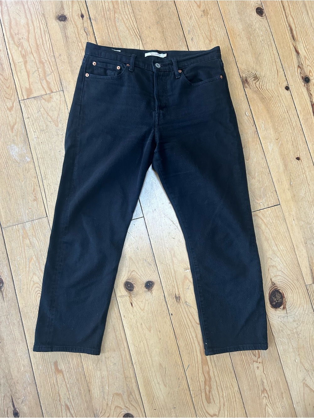 Levi's Straight-Leg Women's Jeans in Black